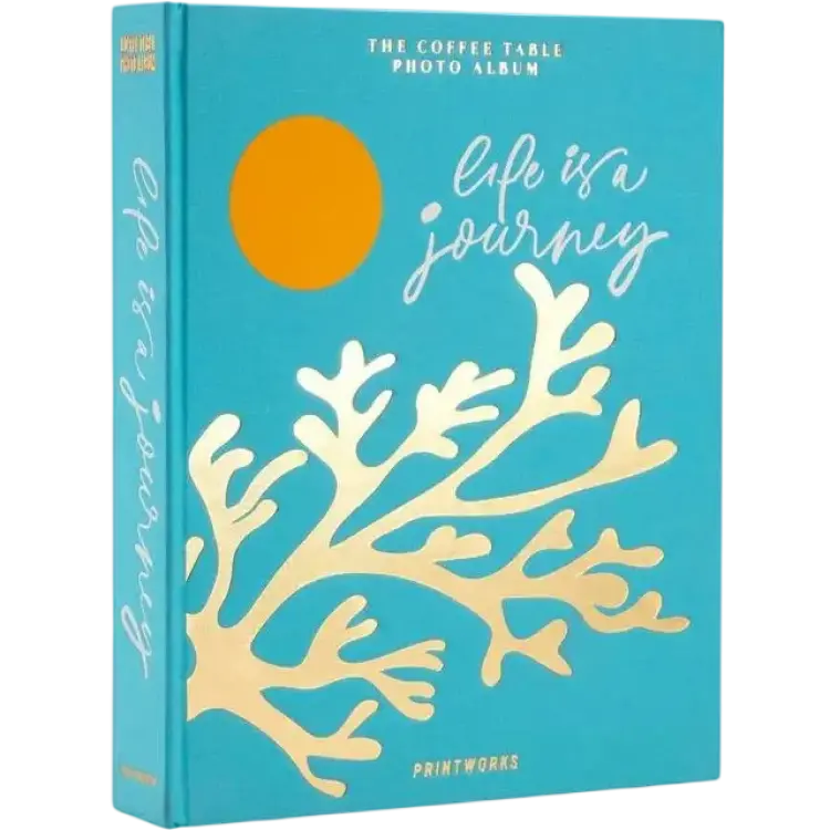 Printworks Life is a Journey 30 26x33cm Turquoise