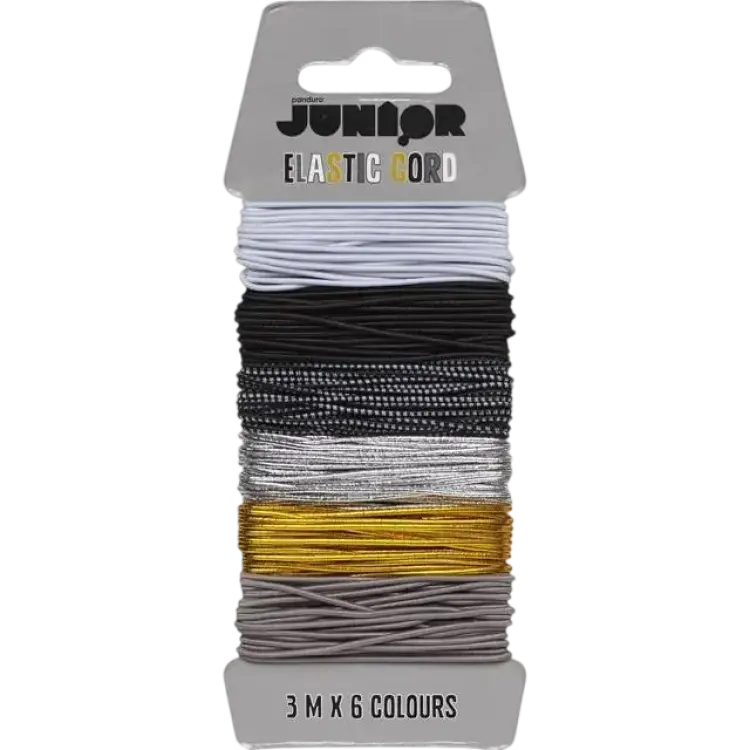 Panduro Hobby Elastisk Tråd 6x3 Meter Smyckestråd