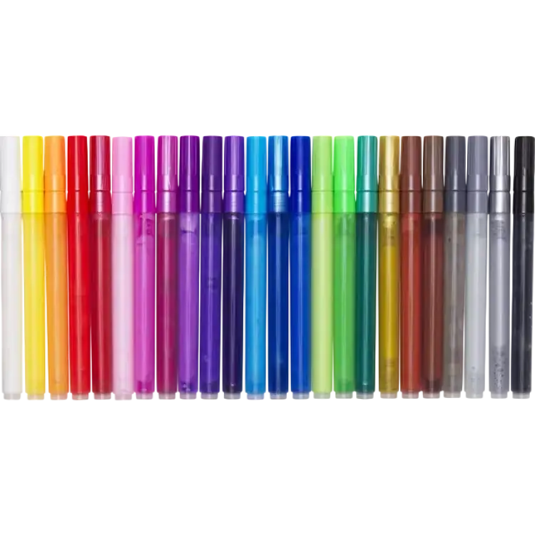 Creative Colors Allround markers akrylpennor för barn 24-pack