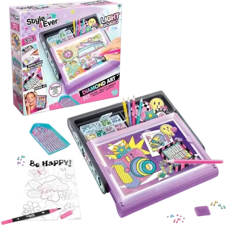 Style 4 Ever Diamantmålning OFG 300 Lila