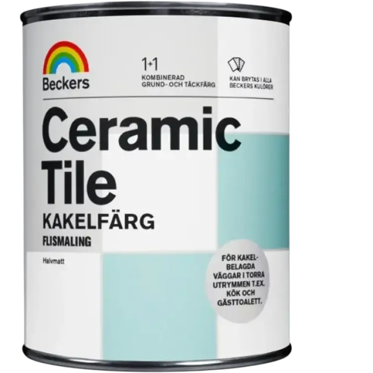 Beckers Kakelfärg Ceramic Tile A 0,9L