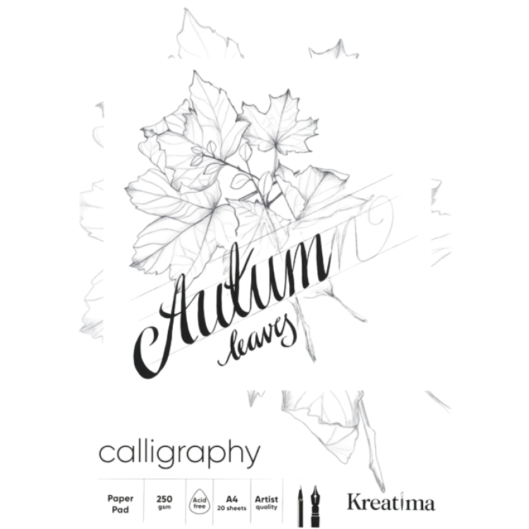 Kreatima KR Calligraphy paper pad A4