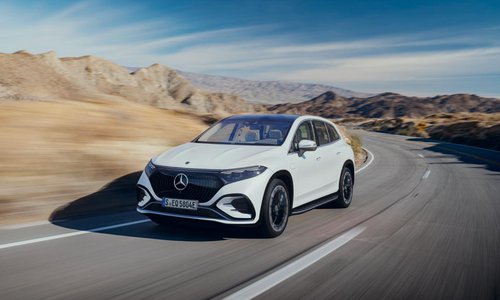 The Mercedes-Benz Premium EQS SUV