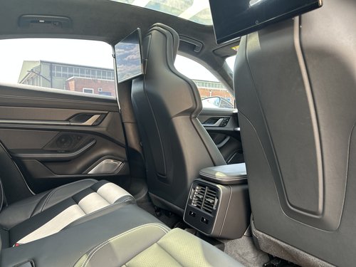 2023 Taycan Turbo S Back Interior