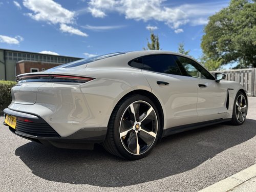 2023 Taycan Turbo S Side Back 2