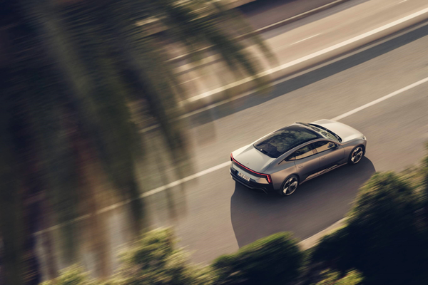 Polestar 5 Birds Eye