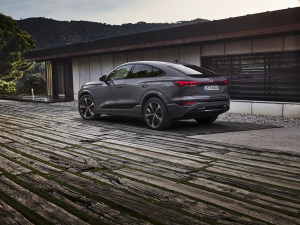 Audi Q6 Sportback Side Back 2