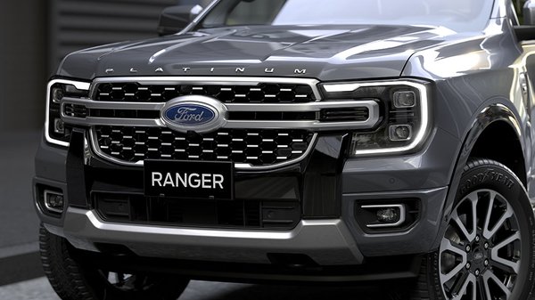 2023 Ford Ranger Platinum - Grille
