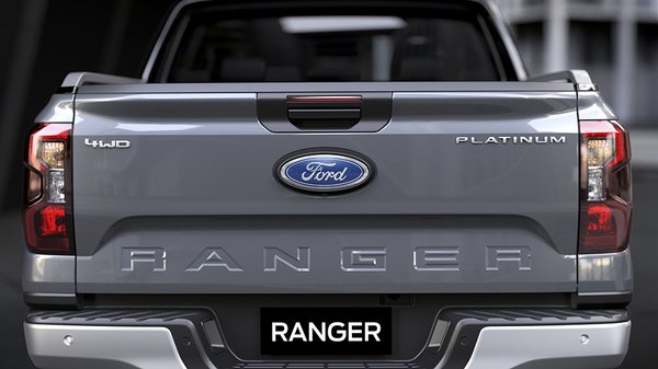 2023 Ford Ranger Platinum - Rear