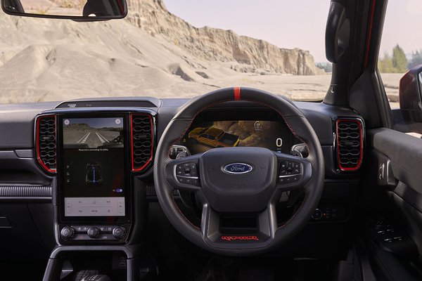 New Ford Ranger Raptor - Dashboard