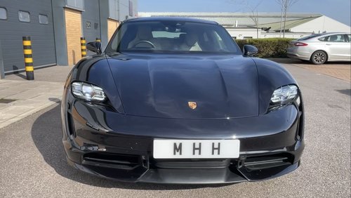 2020 Porsche Taycan Turbo - Front