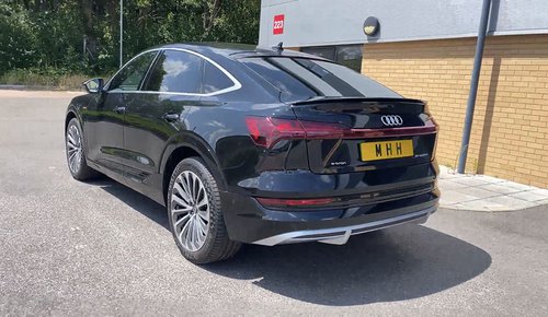 2021 Audi E-Tron S Line 50 Quattro Sportback - OS Rear