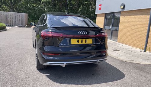 2021 Audi E-Tron S Line 50 Quattro Sportback - Rear