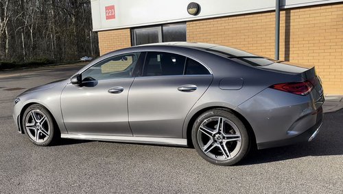 2020 Mercedes CLA 220d AMG Line Prem. - Side