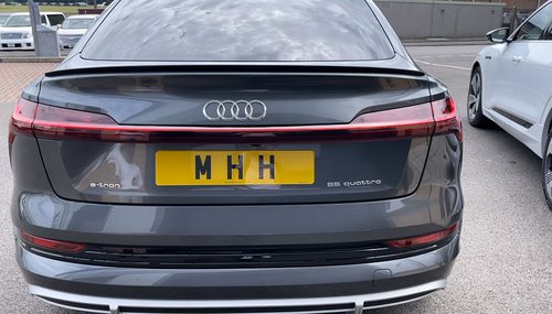 2020 Audi E-Tron S-Line 55 Quattro Sportback - Rear