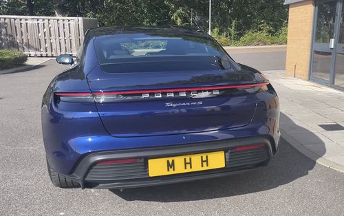 2020 Porsche Taycan 4S - Rear