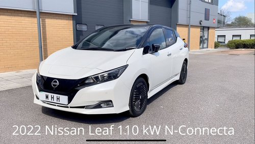 2022 Nissan Leaf 110kW N-Connecta - OS Front