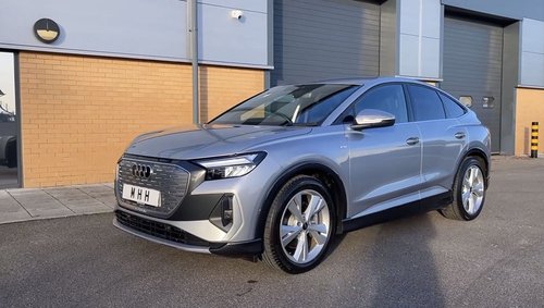 2022 Audi Q4 E-Tron 50 Sportback Quattro S Line - OS Front