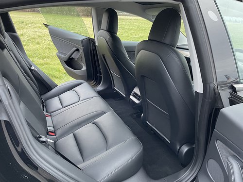 2021 Tesla Model 3 Long Range - Rear Cabin