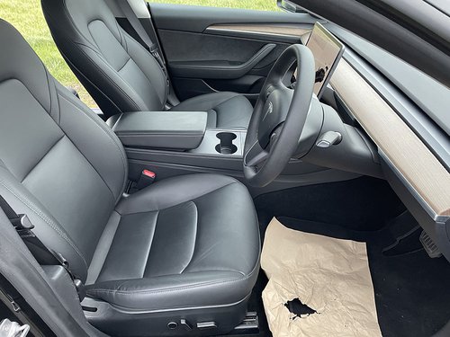 2021 Tesla Model 3 Long Range - Front Cabin