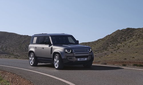 The Land Rover Defender Steps Up