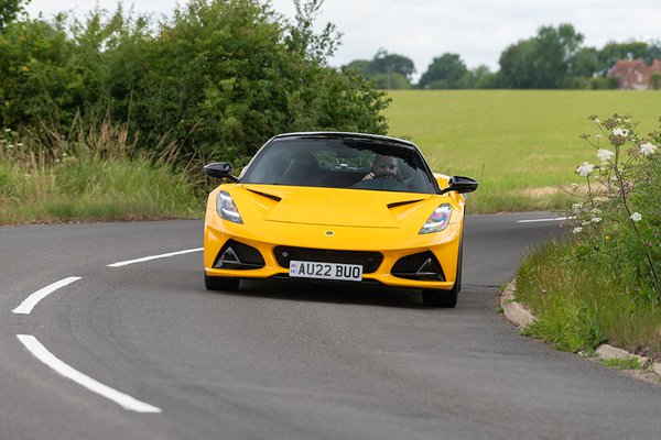 Yellow Lotus Emira - Front