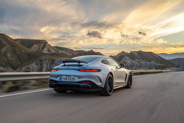 Mercedes AMG GT Coupe - Rear