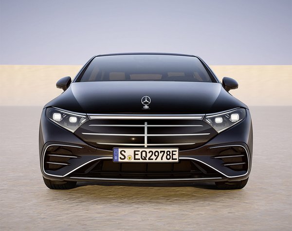 Mercedes-Benz EQS EV - Front