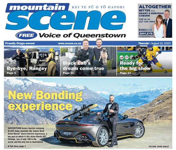 Mountain Scene Front Page