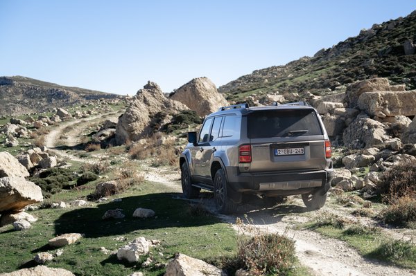 Toyota Land Cruiser Mild Hybrid Back