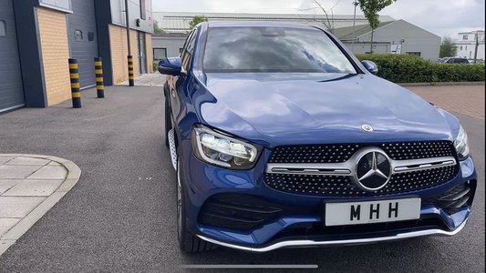 2021 Mercedes GLC 300de AMG Line - NS Front