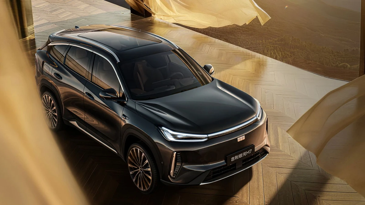 Geely Galaxy M7: новий великий SUV з Китаю з економною витратою та привабливою ціною