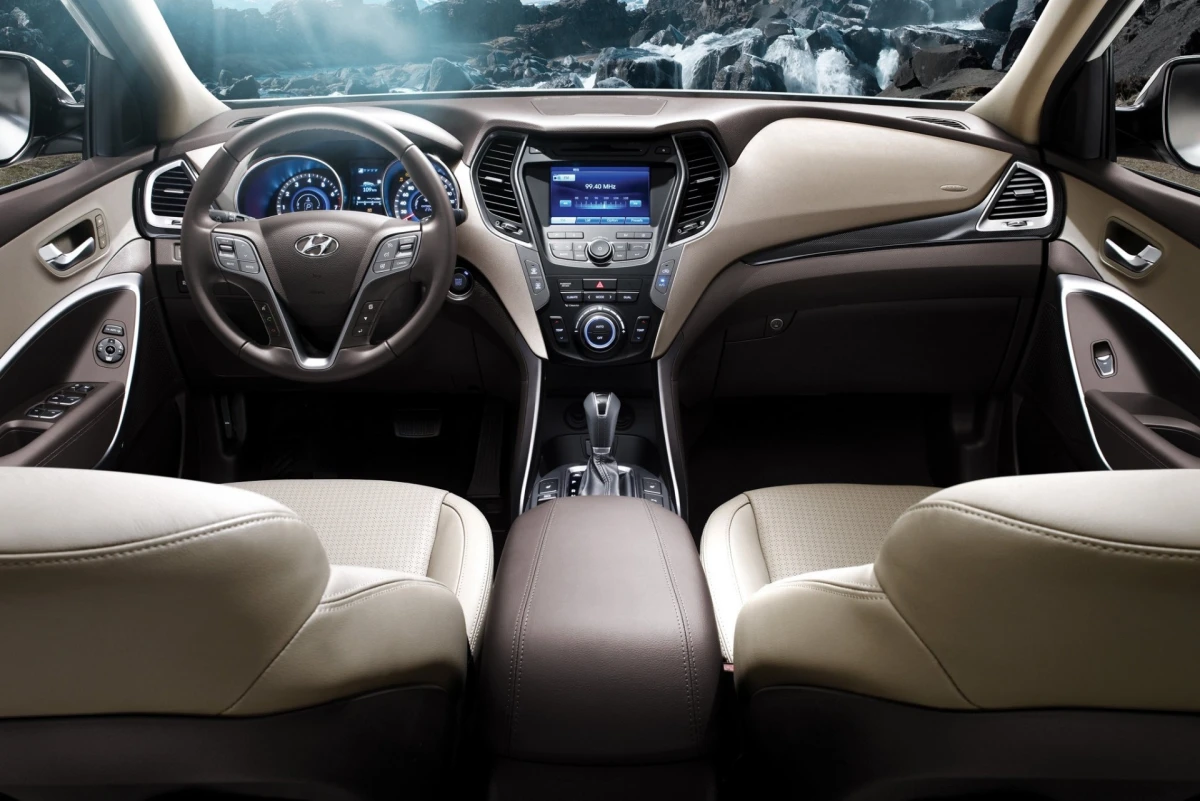 Інтер’єр покоління Hyundai Santa Fe III (DM) (2012–2018) — салон, комплектації та зміни для ринку України