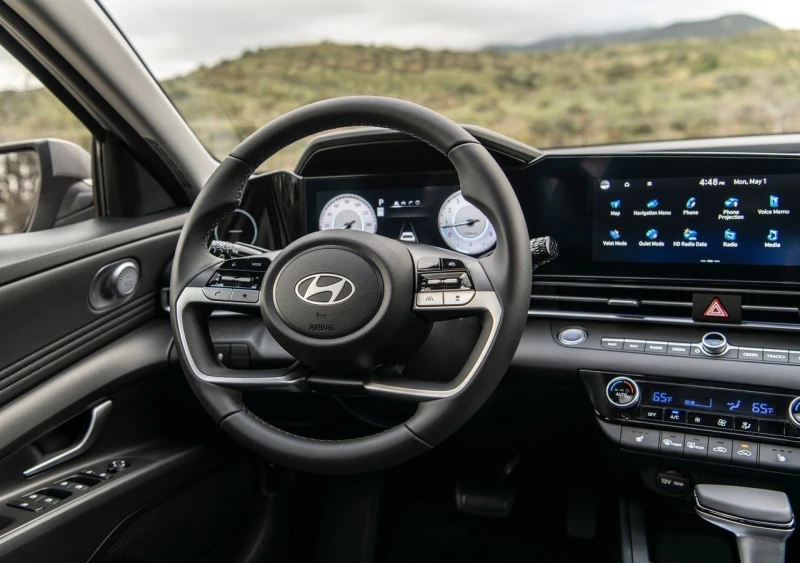 Інтер’єр покоління Hyundai Elantra VII (CN7) (2020–дотепер) — салон, комплектації та зміни для ринку України