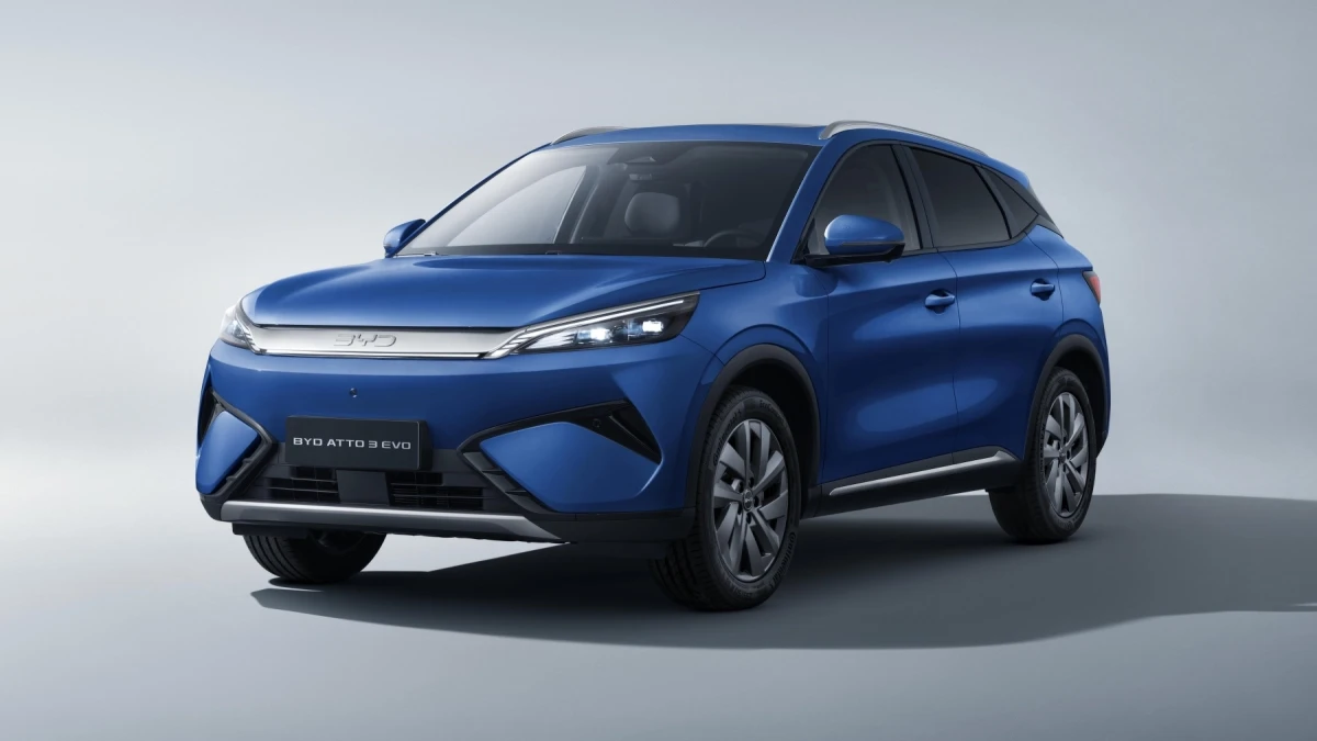 BYD ATTO 3 EVO виходить на європейський ринок із новою платформою та збільшеною потужністю