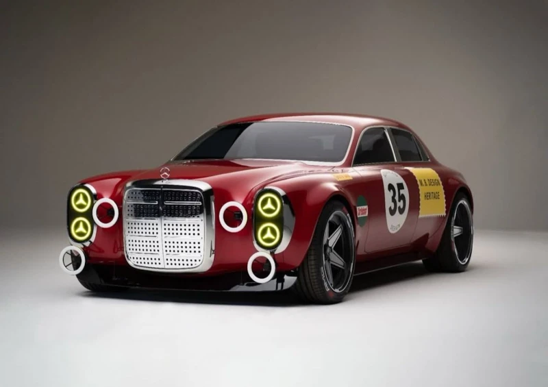 Новий погляд на «Червону свиню»: проєкт колишнього шеф-дизайнера Mercedes