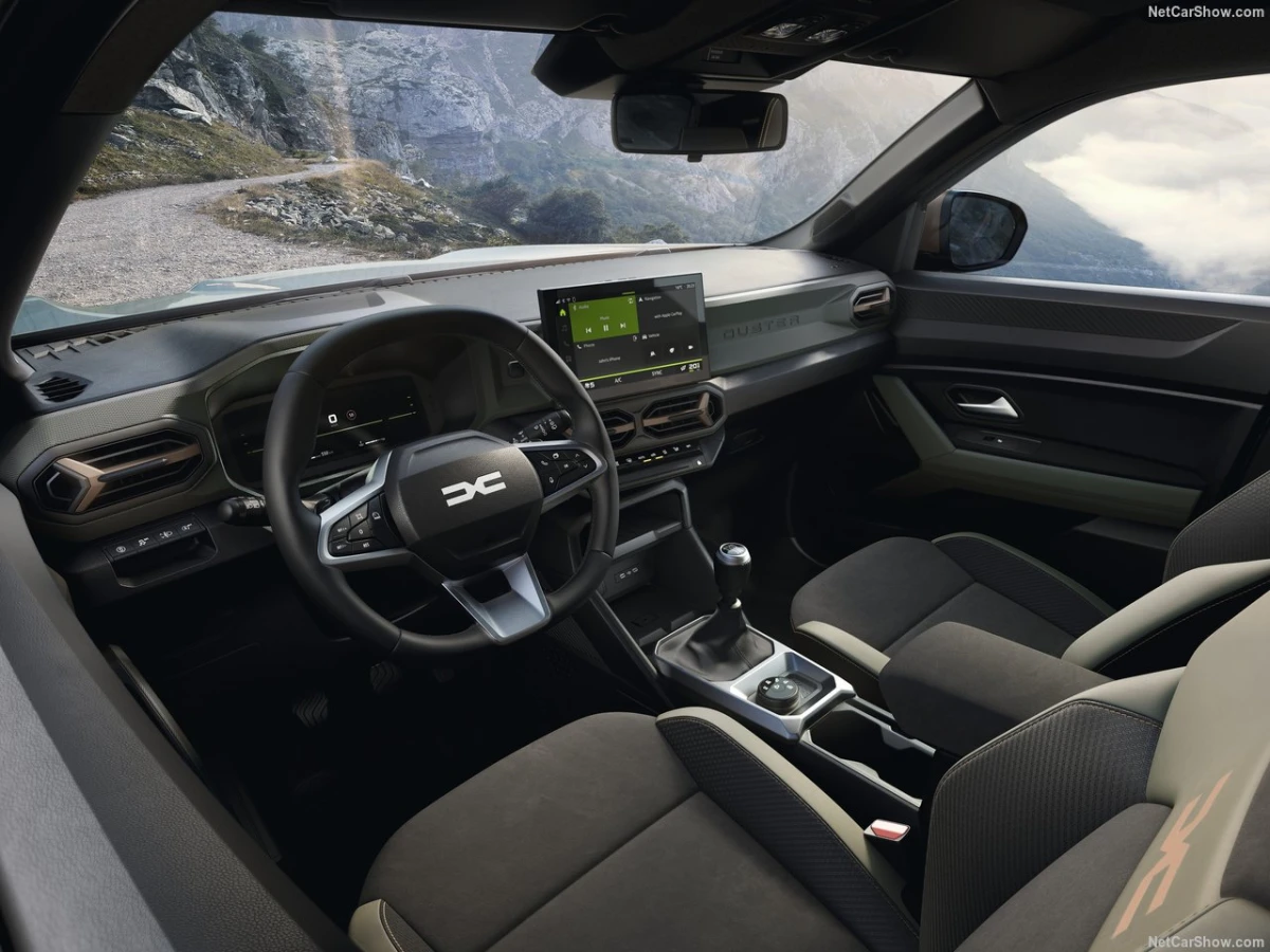 Інтер’єр покоління Dacia Duster III (P1310) (2024–дотепер) — салон, комплектації та зміни для ринку Україна