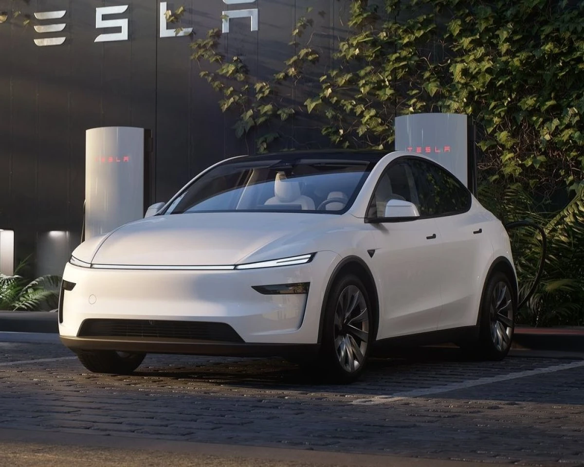 Технічні характеристики покоління Tesla Model Y II (Juniper) (2025/2026–дотепер) — двигуни, трансмісії та розміри для ринку України