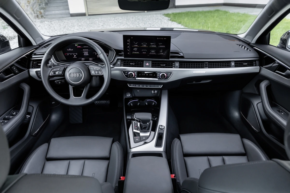 Інтер’єр покоління Audi A4 V (Typ B9, MLB Evo) (2015–2025) — салон, комплектації та зміни для ринку України