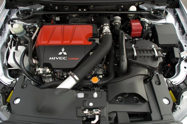 Mitsubishi Lancer Evolution Engine Body