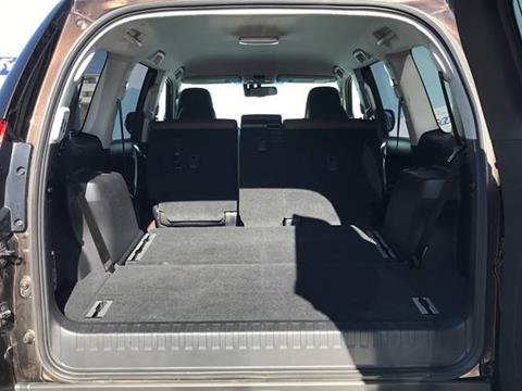 2016 Toyota Land Cruiser Prado TX-L Luggage Space