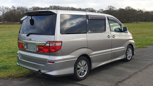 2004 Grey Toyota Alphard - NS Rear