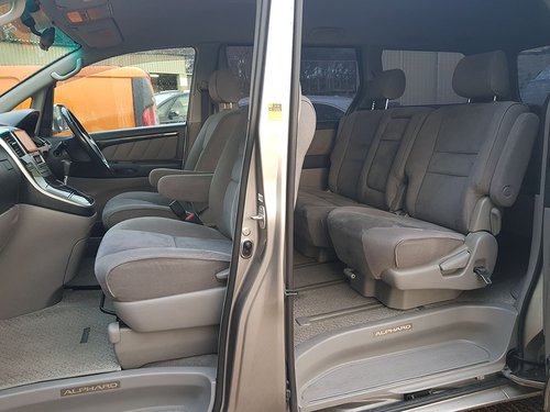 2004 Grey Toyota Alphard - Interior