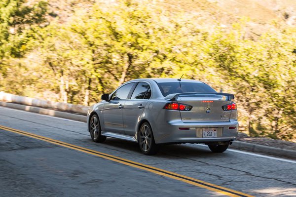 Mitsubishi Lancer Evolution Rear