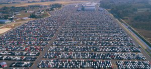 Japanese auction yard