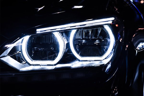 BMW headlights