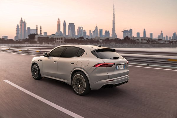 White Maserati Grecale GT