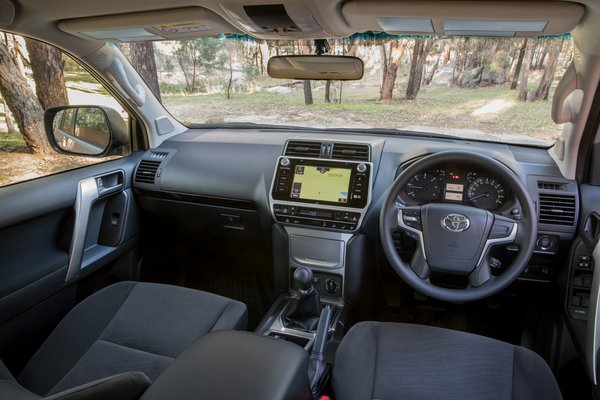 Toyota LandCruiser Prado Front Cabin