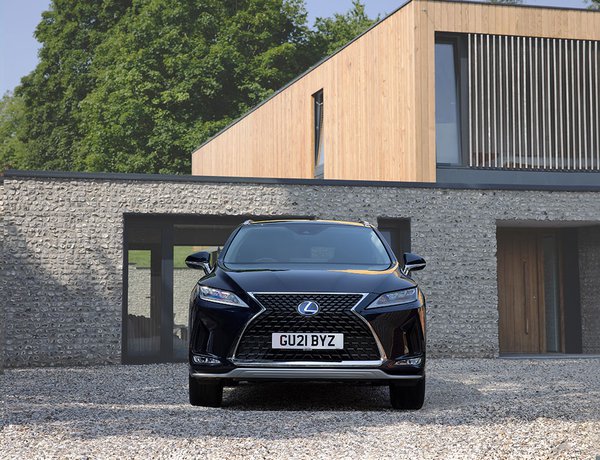 The Lexus RX450h - Front