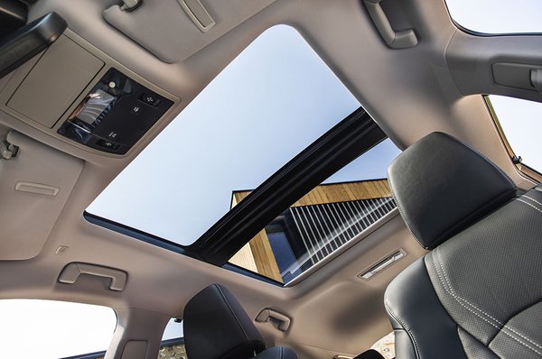 The Lexus RX450h - Sunroof